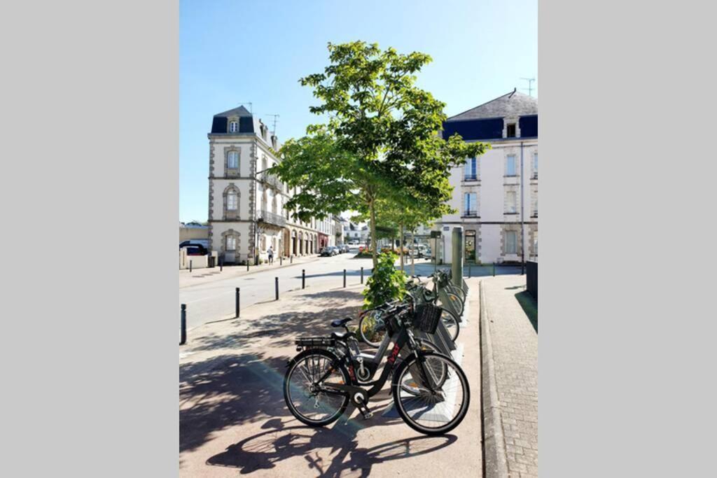 Appartement Lumineux Tout Confort De 33M2 Au Centre De Vannes Exterior foto